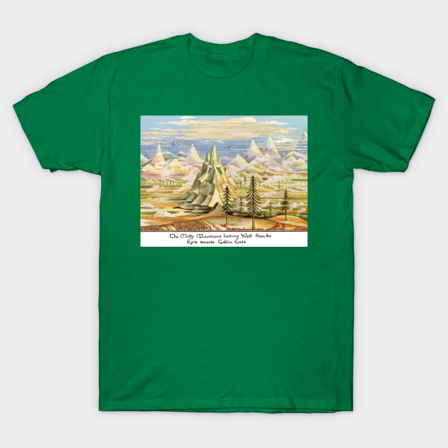 Misty Mountains T-Shirt by Culturesmith